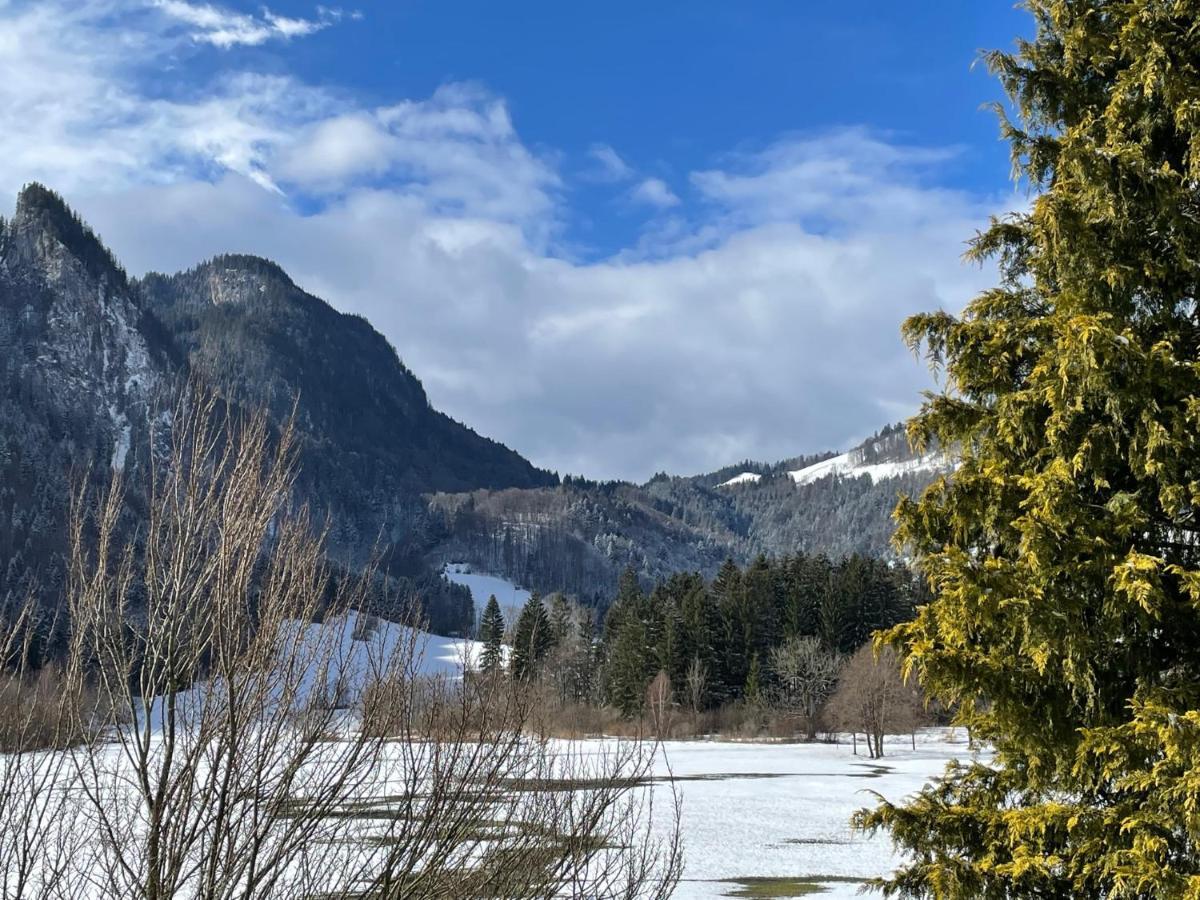 Geraeumiges Domizil Mit Bergblick Und Sauna Обервёссен Экстерьер фото